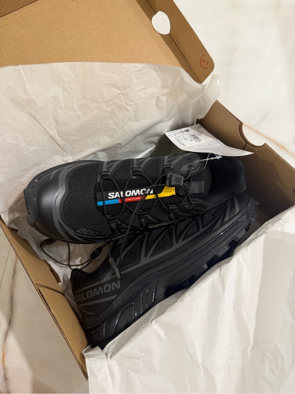 Salomon XT-6 sneakers (black)